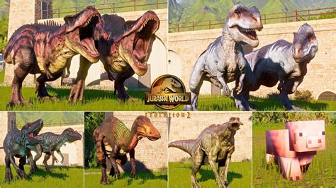 All 11 New Modded Dinosaurs In Jurassic World Evolution 2 Episode 6 Tarbosaurus