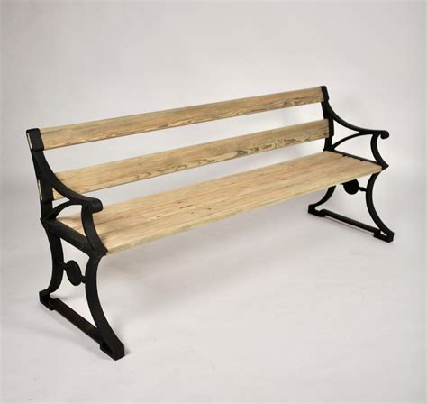 Folke Bensow Cast Iron Garden Bench Nr N Feqvarns Bruk Sweden