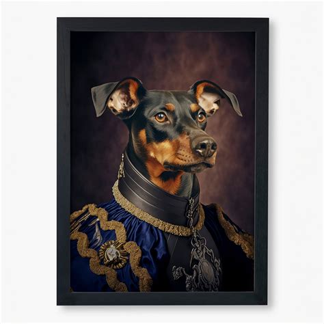 Custom Royal Dog Portrait Royal Pet Memorial Ideas Pet Portrait Royal