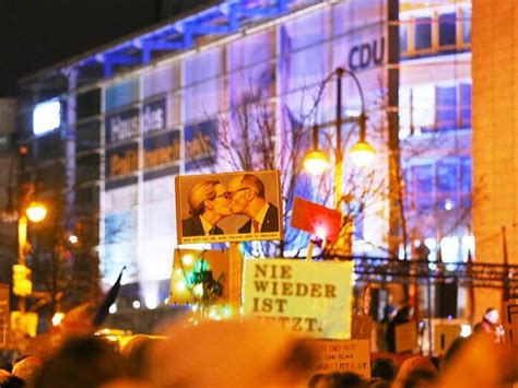 Brandmauer Demos Union Will F Rderstopp F R Organisationen Pr Fen