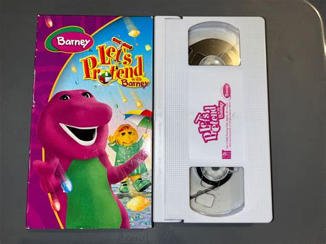 Barney Lets Pretend With Barney Vhs 2006 45986201058 Ebay