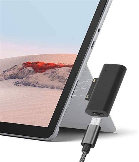 Surface Connect To USB C Charging Adapter Compatible For Microsoft