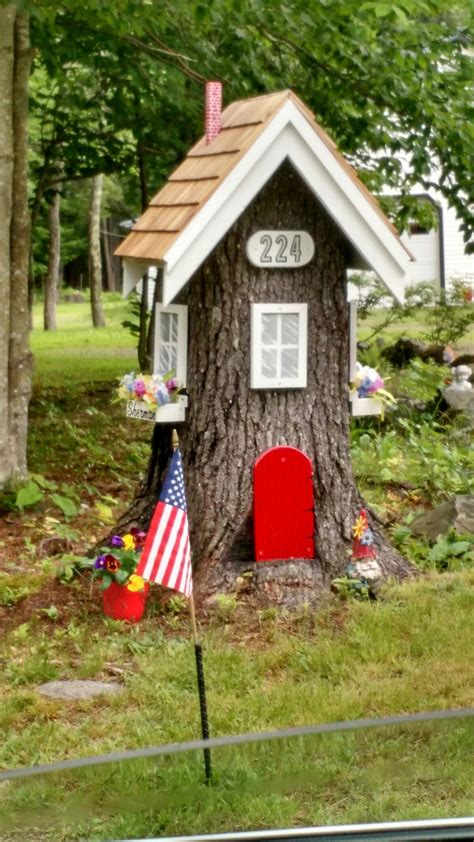 Gnome Home Tree Stump Artofit