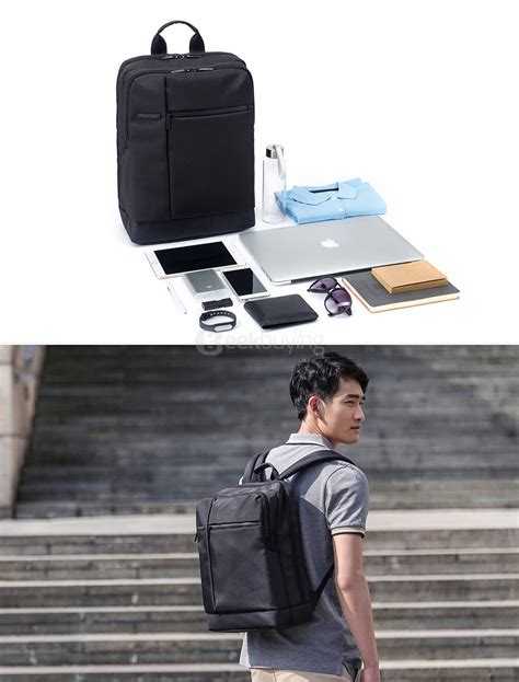 Original Xiaomi Classic Business Style Backpack Black