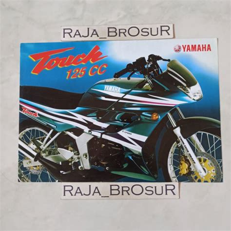 Jual Poster Brosur Katalog Flyer Jadul Lawas Yamaha Touch Cc Cbu