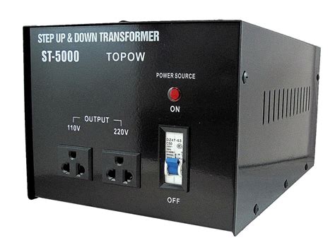 Topow Watt Step Up And Down Voltage Converter Transformer V And