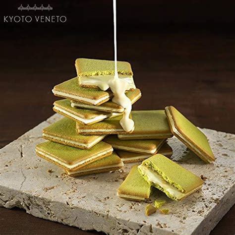 Get KYOTO VENETO Matcha Cheese Sandwich Cookies 9 Pieces Delivered