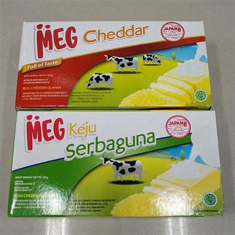 Jual Meg Keju Cheddar 165gr Shopee Indonesia