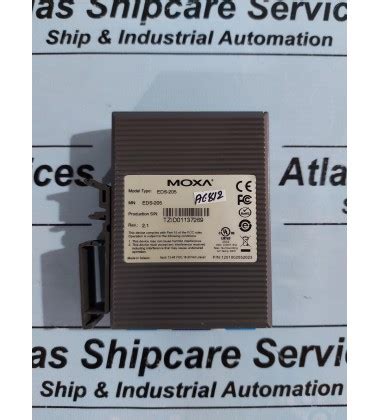 Moxa Eds Ethernet Switch Rev Atlas Shipcare Services