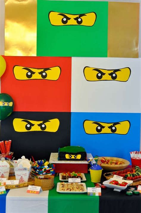 Ninjago Birthday Party Ideas Photo Of