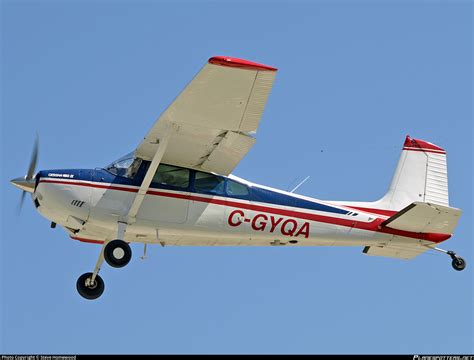 C GYQA Private Cessna 180K Skywagon 180 Photo By Steve Homewood ID