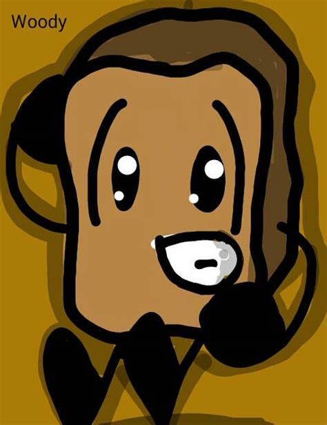 Bfdi Woody By Qartoons2003 On Deviantart