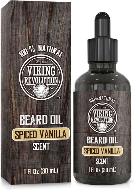 Viking Revolution Beard Oil For Men All Natural Beard Oil With Argan Oil And Jojoba Oil Beard