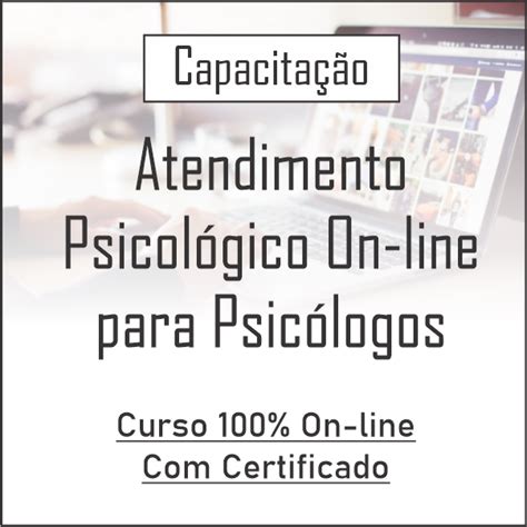 Capacita O Em Atendimento Online Para Psic Logos Felipe Fernandes