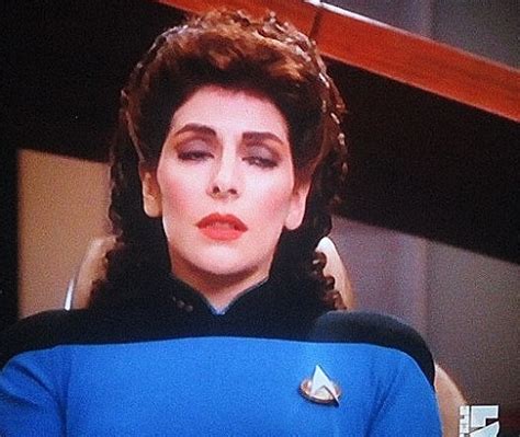 Marina Sirtis As Counselor Deanna Troi In Star Trek The Next