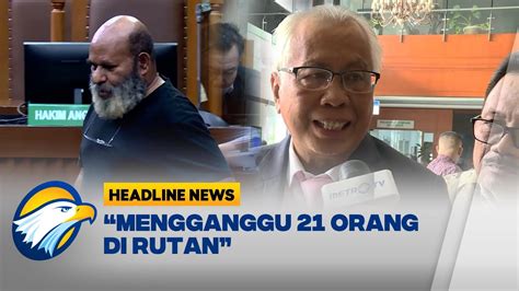 Oc Kaligis Keberadaan Lukas Enembe Di Ruang Tahanan Mengganggu Yang