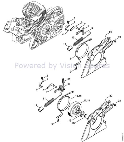 Stihl Ms 251 Chainsaw Parts Diagram