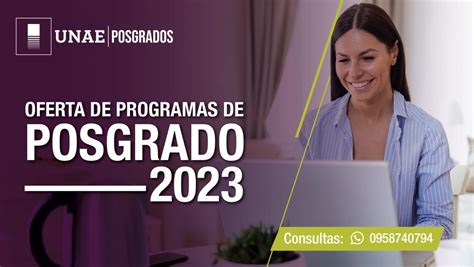 Oferta De Programas De Posgrados Unae