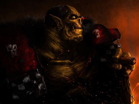 Warhammer ORC Wallpaper - WallpaperSafari