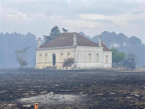 Incendie En Gironde Plus De 3 200 Hectares Brûlés évacuations