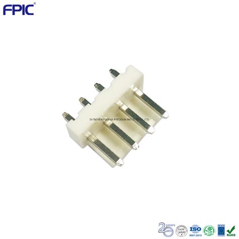 254mm Pitch Standard Wire To Board 4 Pins Terminal Connector Dip 180