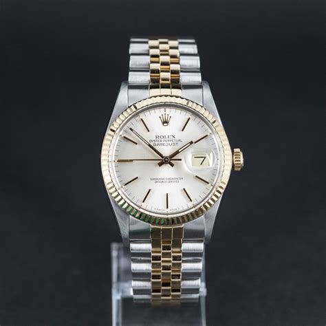 Rolex Oyster Perpetual Datejust 16013 From 1987 Longitudi Atelier