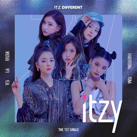 Itzy It Z Different Album Cover By Areumdawokpop On Deviantart Hot