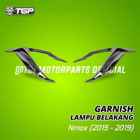 Jual Garnish List Lampu Belakang Nmax Tgp Aksesoris Black