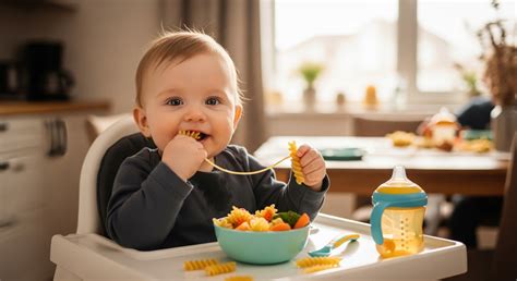 Pasta Para Bebe De 1 Ano - Recetas de Pasta para Bebé: Formas Suaves y Salsas para Cada Etapa - PatPat