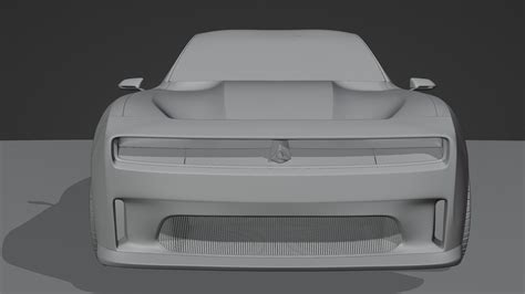 Dodge Charger Daytona Srt Ev D Model Cgtrader