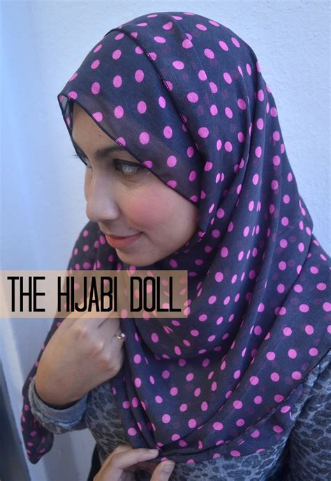 Rina Hamid The Dot Doll Shawl By The Hijabi Doll