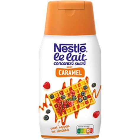 Lait concentré sucré Goût caramel Nestlé 450 g Bam courses