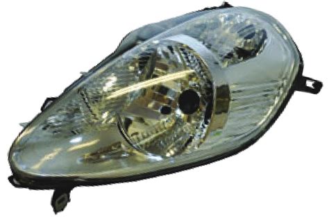 Phare Optique avant gauche FIAT GRANDE PUNTO depuis 2008 chromé Neuf H4