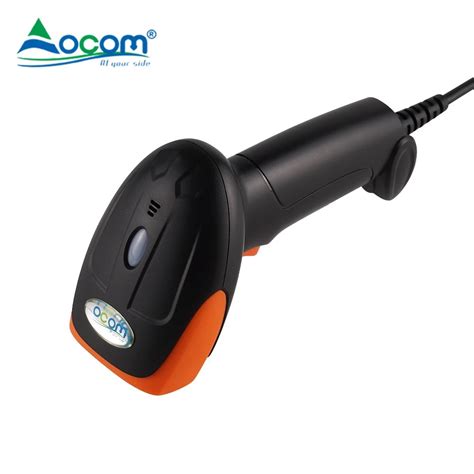 OCOM Handheld Wired 1D 2D Qr Bar Code Reader Barcode Scanner For