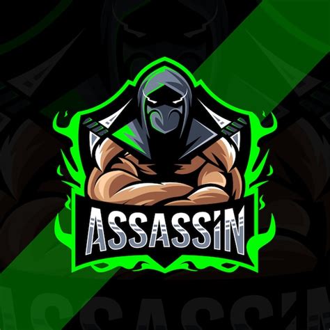 Premium Vector Assassin Mascot Logo Esport Design