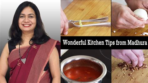 Wonderful Kitchen Tips From Madhura Madhurasrecipe Marathi Youtube