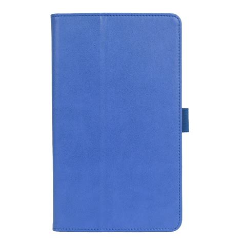 Luxe Stand Flip Cover Samsung Galaxy Tab A Lite Blauw