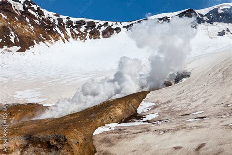 Volcanoes of Kamchatka Stock Photo | Adobe Stock