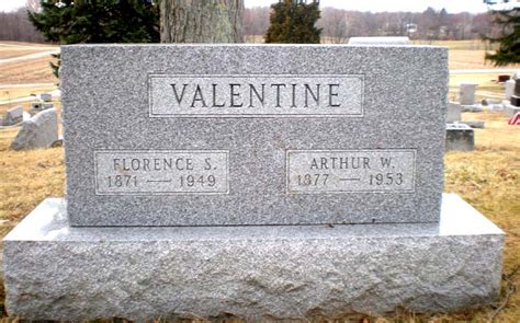 Florence Stout Valentine Memorial Find A Grave