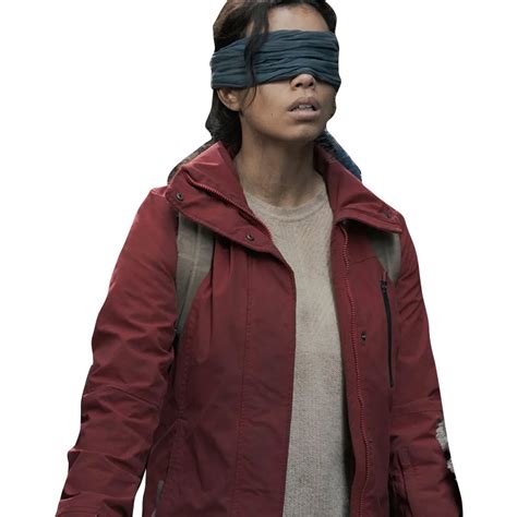 Bird Box Barcelona Georgina Campbell Jacket Red Cotton Jacket