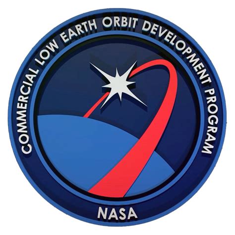 Nasa Commercial Leo Development Patch Collectspace Messages