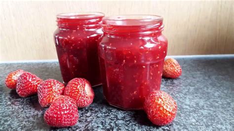 Confiture Fraises Et Framboises La Recette Youtube