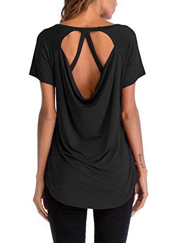 Womens Casual Summer Short Sleeve Loose Tops T Shirts Tees Blouse With