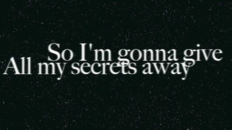 Secrets Lyrics One Republic Youtube