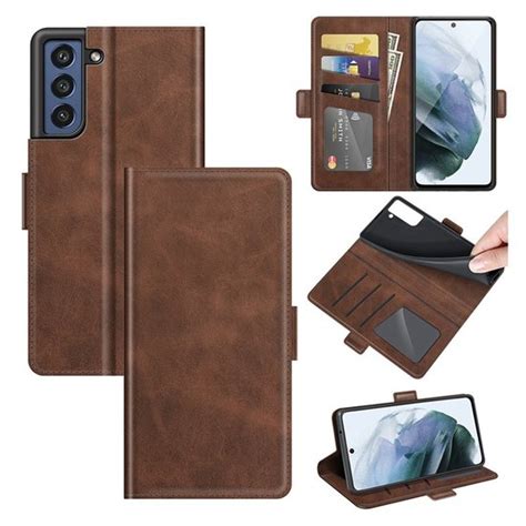 Samsung Galaxy S21 FE Hoesje MobyDefend Luxe Wallet Book Case