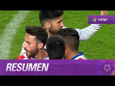 Resumen De Sporting De Gij N Sd Eibar Youtube