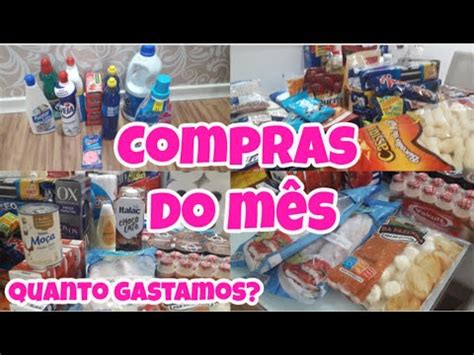 Nossas Compras Do M S Quanto Gastamos Compras Do M S De Novembro