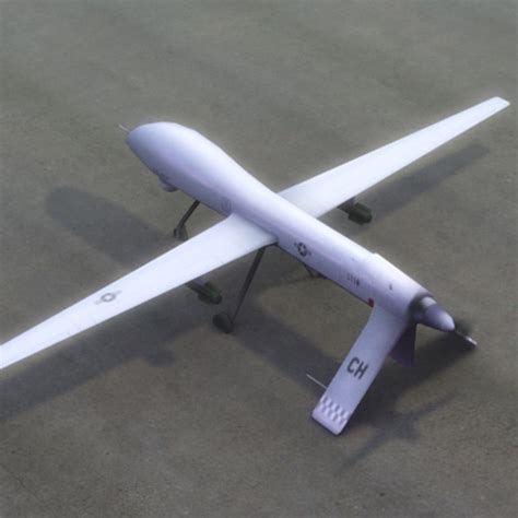 Mq 1 Predator Uav 3d Model