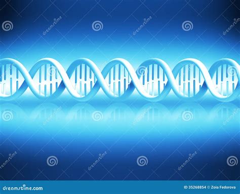 Filamento de la DNA stock de ilustración Ilustración de humano 35268854