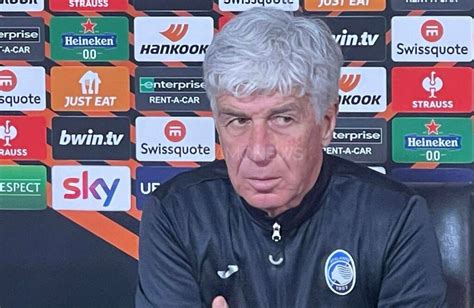 Sporting Atalanta Gasperini In Conferenza I Quarti Un Grande Traguardo